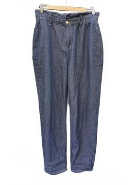 YOGA Jeans Malia Relaxed High Rise Paperbag Jeans Medium Wash Size 29